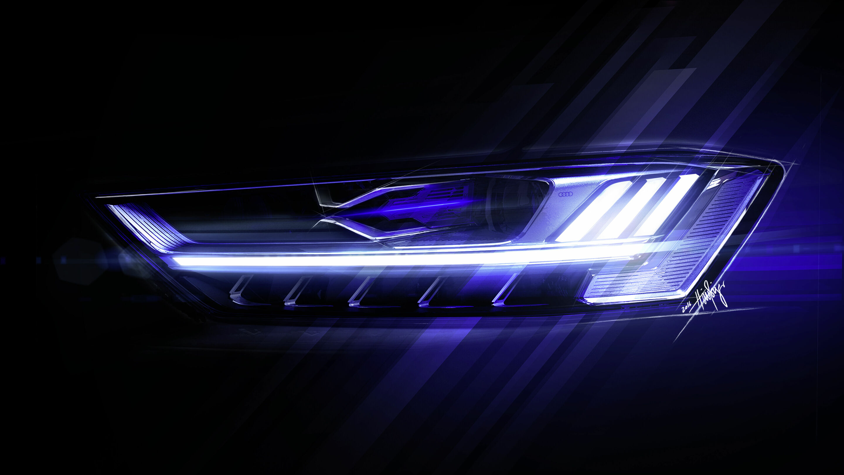 Sketch - Audi A8 - Design Sketch