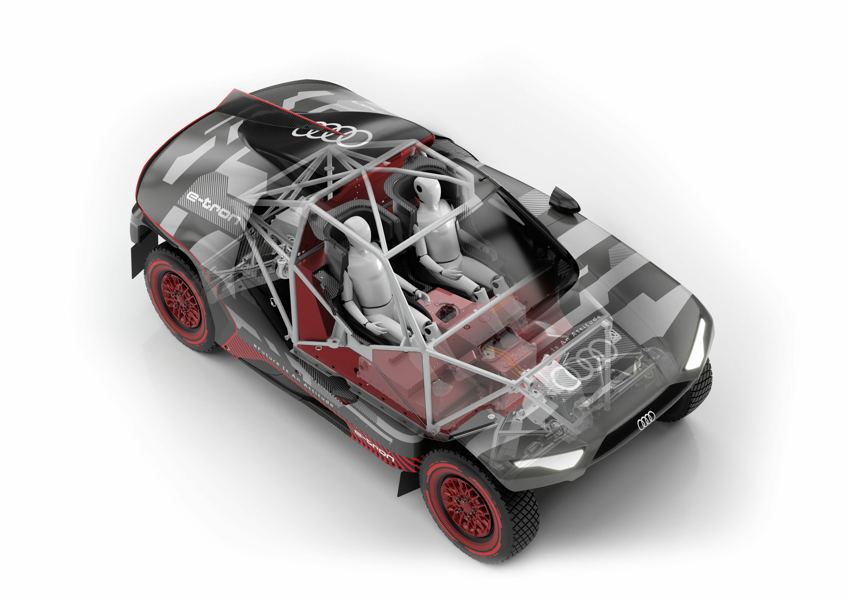 Audi RS Q e-tron - Audi RS Q e-tron, safety concept