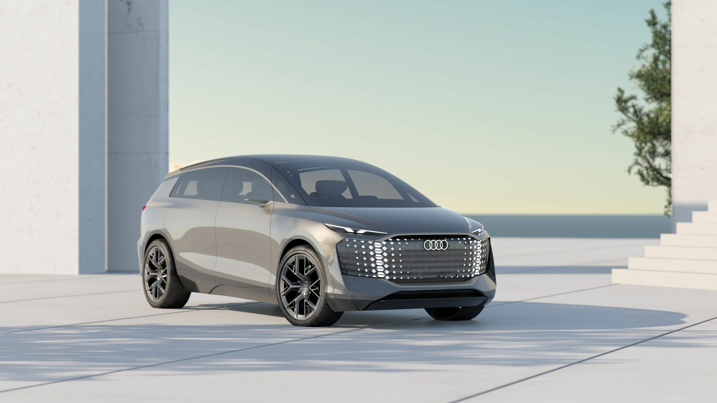 Audi to show cooperation with Poliform at Milan Design Week - For the interior of the Audi urbansphere concept, the furniture manufacturer Poliform virtually shows its design idea.