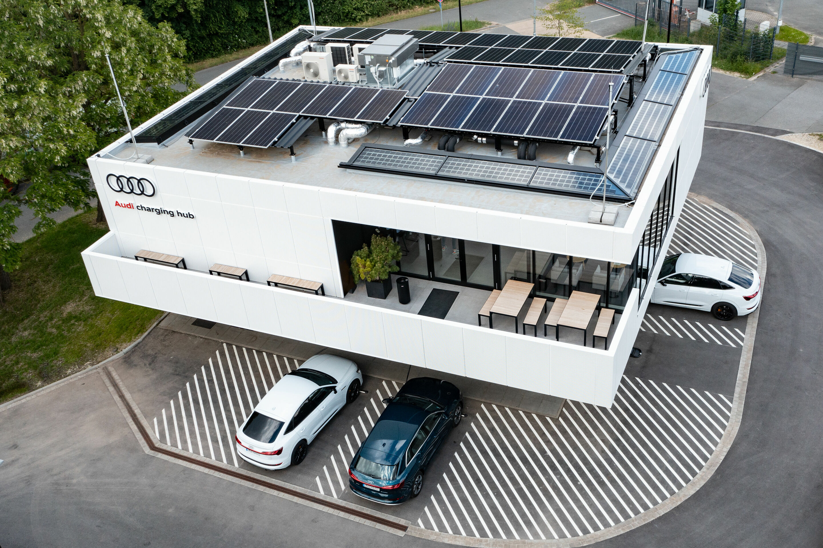 Audi charging hub - Audi charging hub Nuremberg