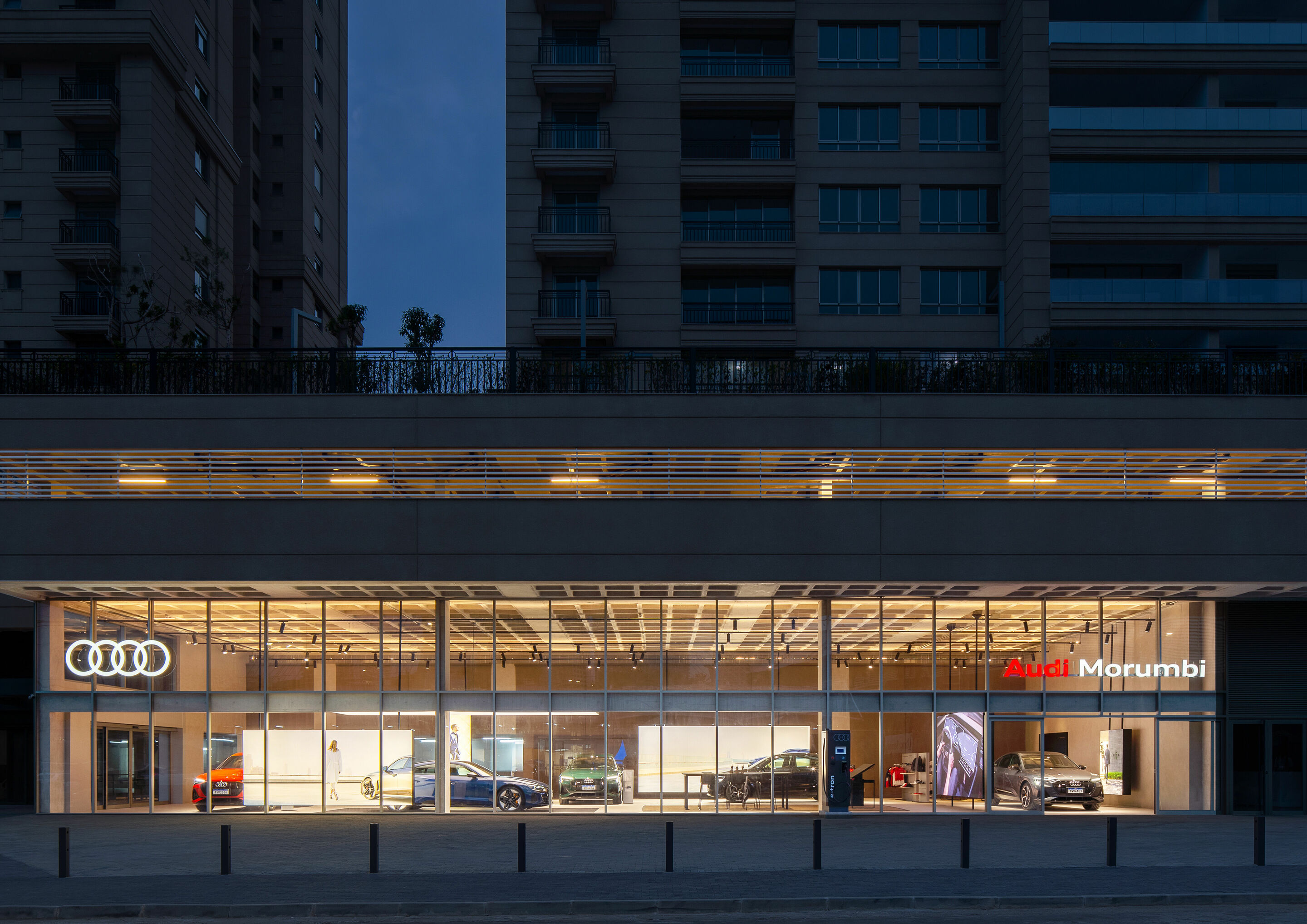 Audi Progressive Retail: The brand with the four rings launches a new interactive concept for customers - The first Audi Progressive Showroom is opening in Morumbi near São Paulo, Brazil.