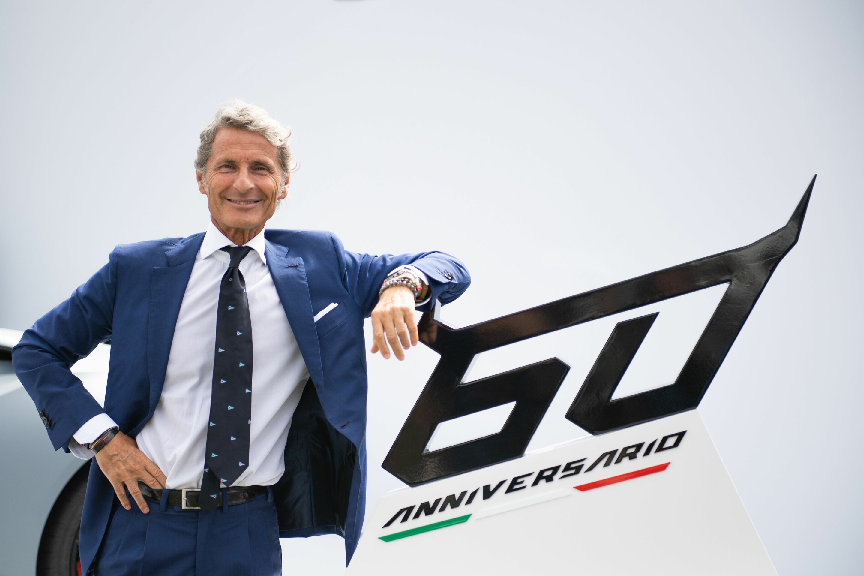 Automobili Lamborghini celebrates 60 years as an icon - Automobili Lamborghini Stephan Winkelmann 60th anniversary Logo