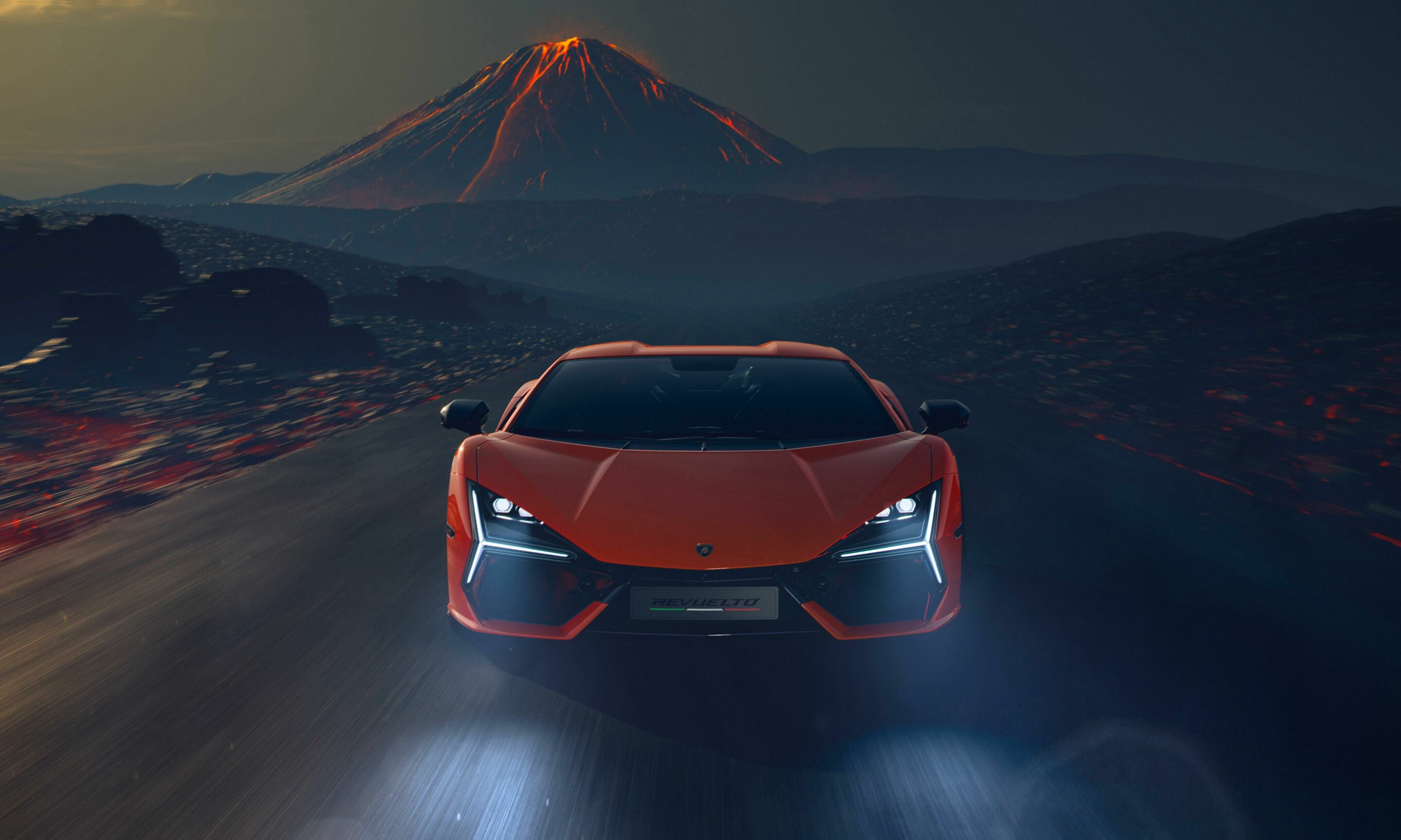 Lamborghini Revuelto - Lamborghini Revuelto Ambient

The vehicle is not yet offered for sale and is therefore not subject to Directive 1999/94/EC. The fuel consumption and emissions data are in the type of approval stage.