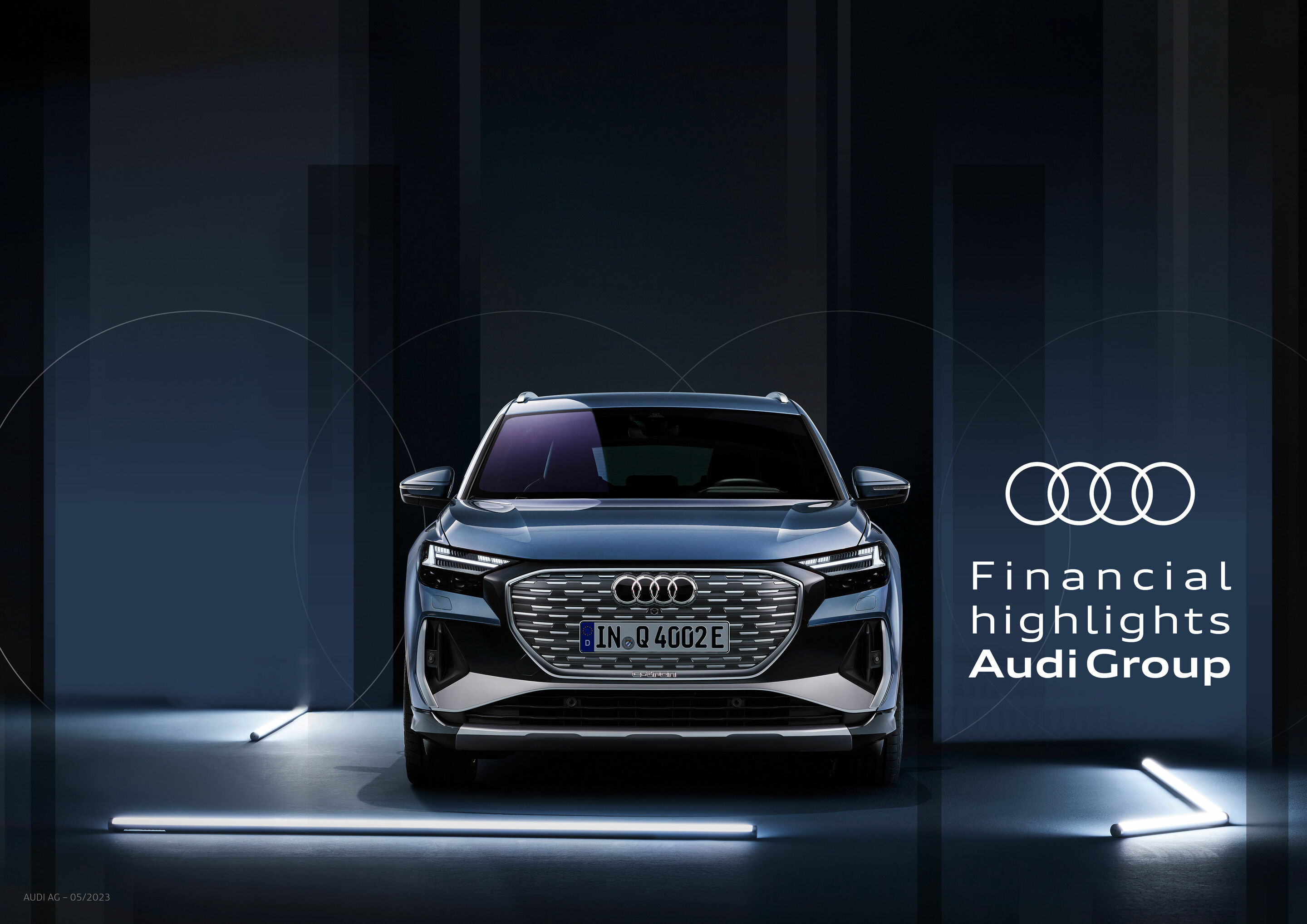 Q1/2023 Financial highlights Audi Group - The Audi group has started off 2023 with strong delivery figures and an increase in sales.