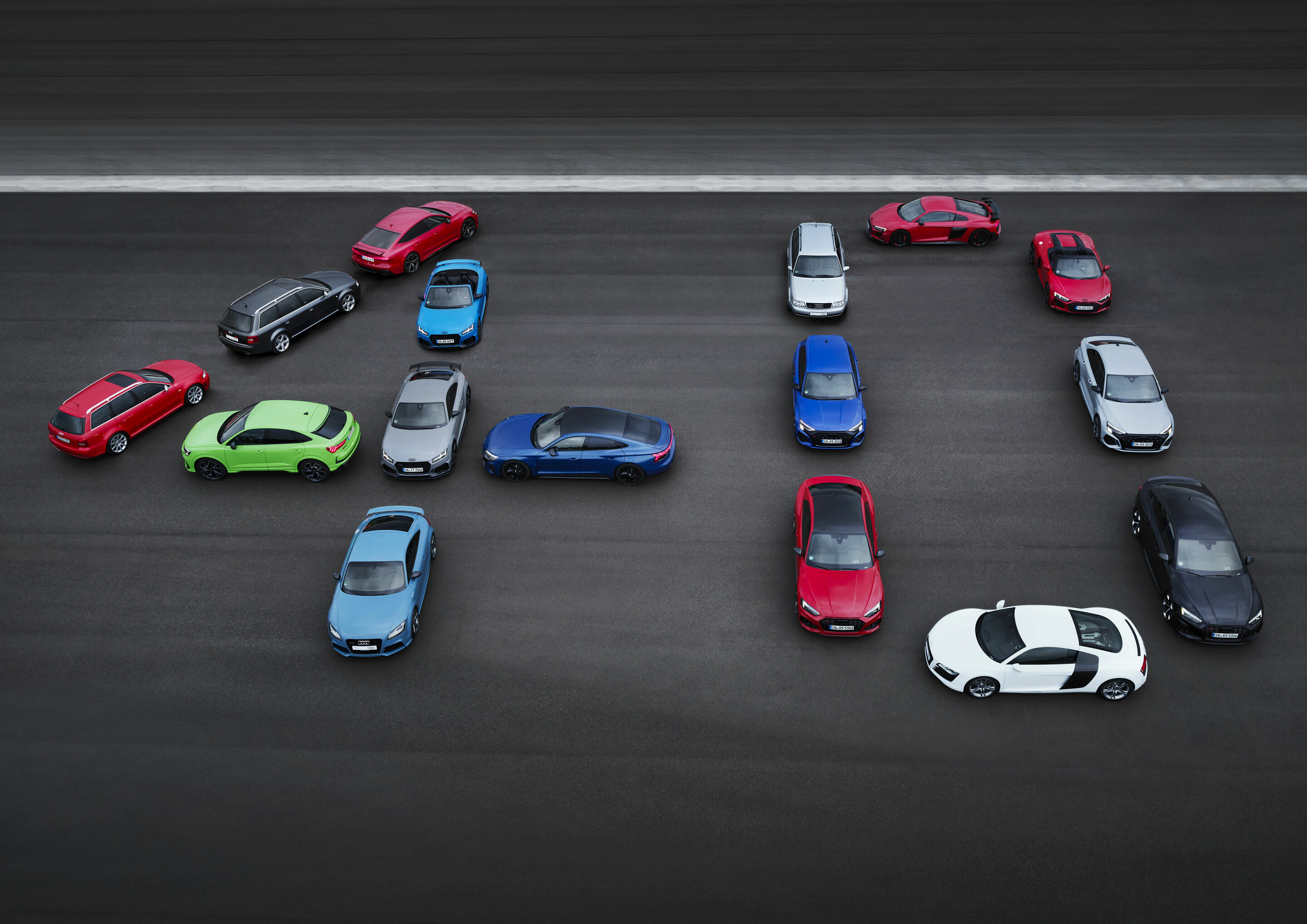 40 years Audi Sport GmbH - Various high-performance models Audi Sport GmbH
