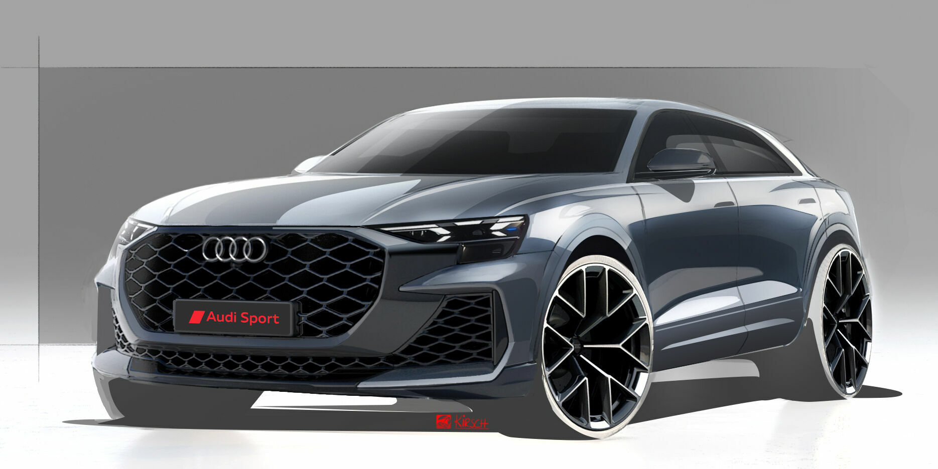 Sketch - Audi RS Q8 - Design sketch
