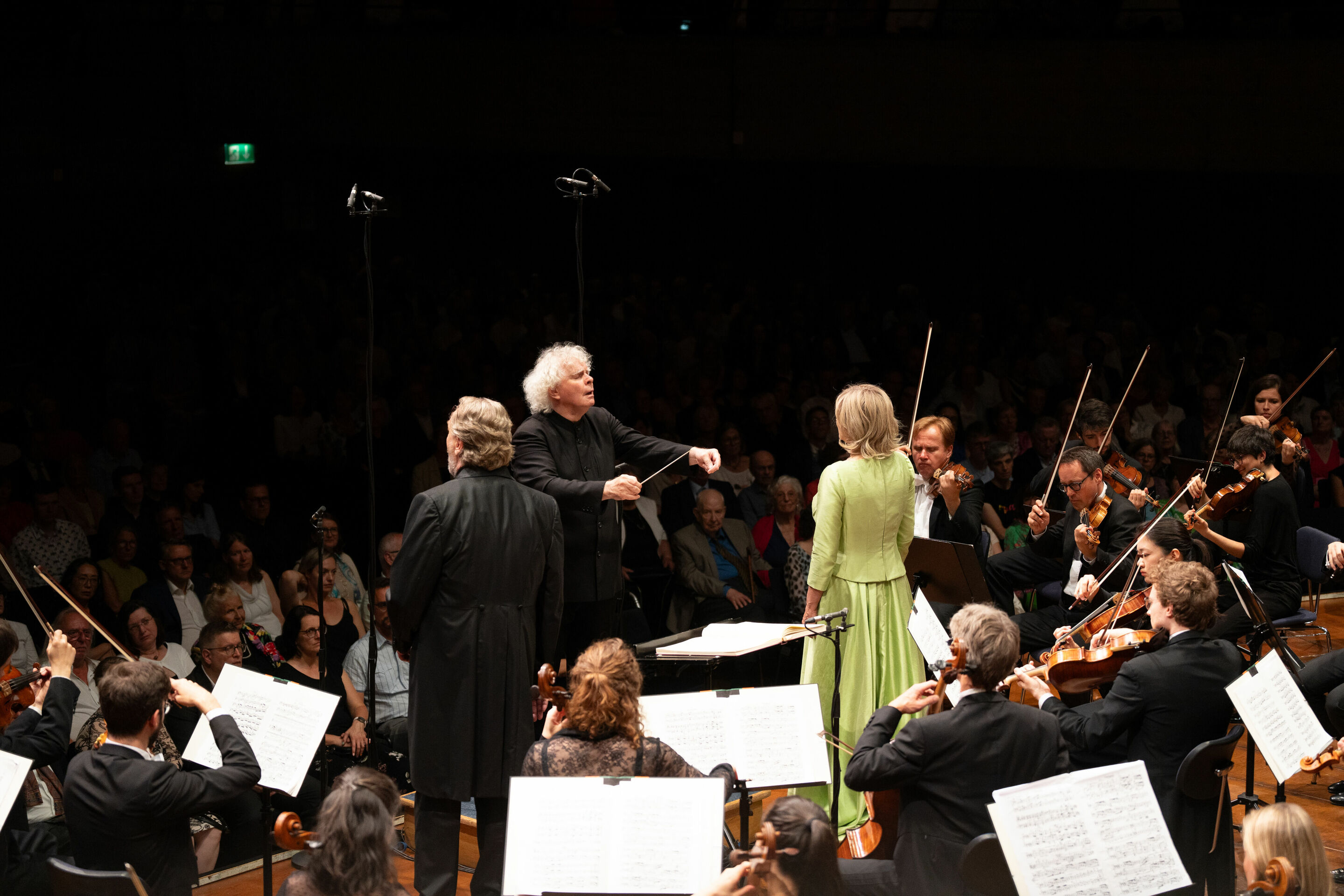 Audi Summer Concerts 2024 - Sir Simon Rattle and the Bavarian Radio Symphony Orchestra with Anja Kampe (soprano) und Michael Volle (baritone)