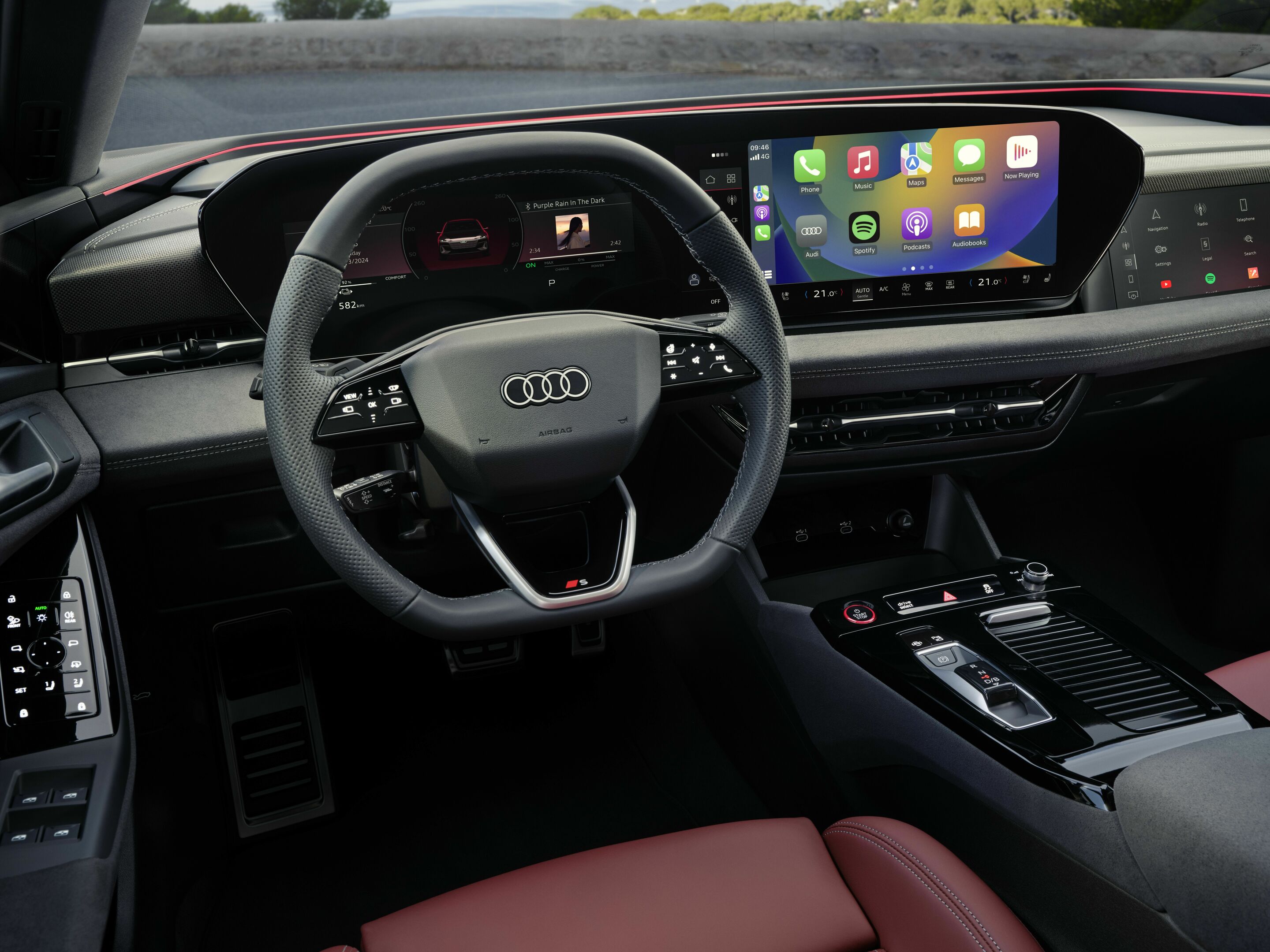 Audi S6 Avant e-tron - Cockpit