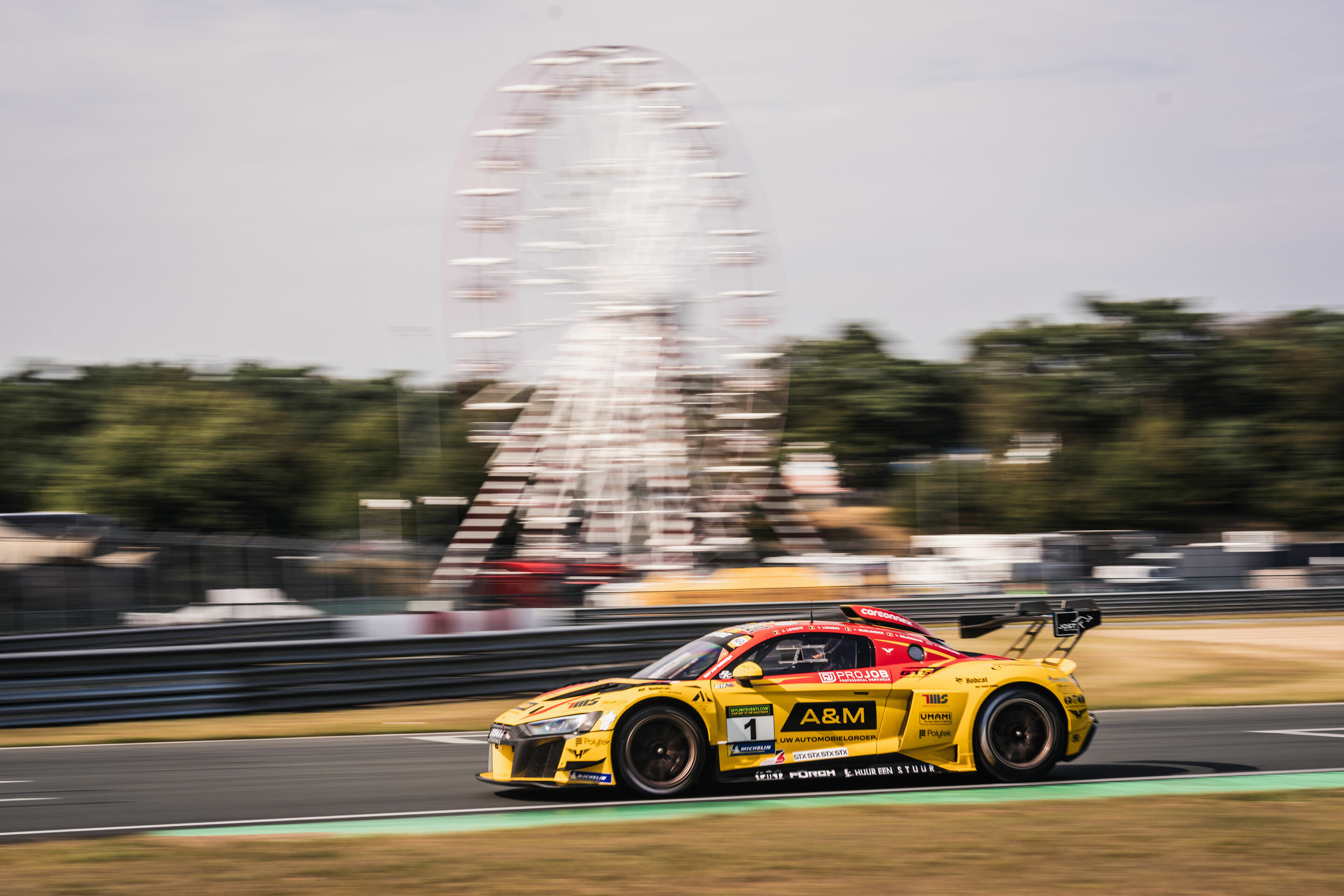 Belcar Endurance Championship 2024 - Audi R8 LMS GT2 #1 (PK Carsport), Sam Dejonghe/Peter Guelinckx/Bert Longin/Stienes Longin/Arnold Neveling