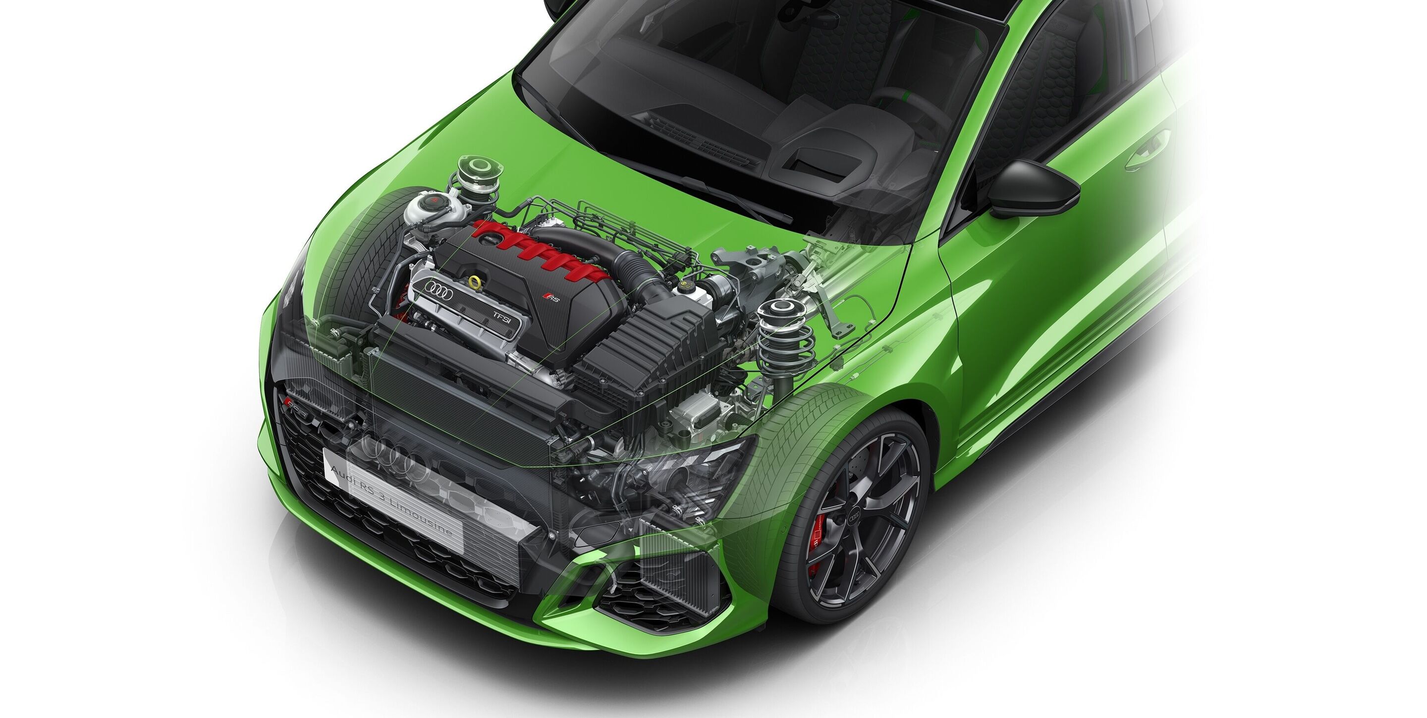 Audi RS 3 Sedan - 2.5 litre five cylinder TFSI engine