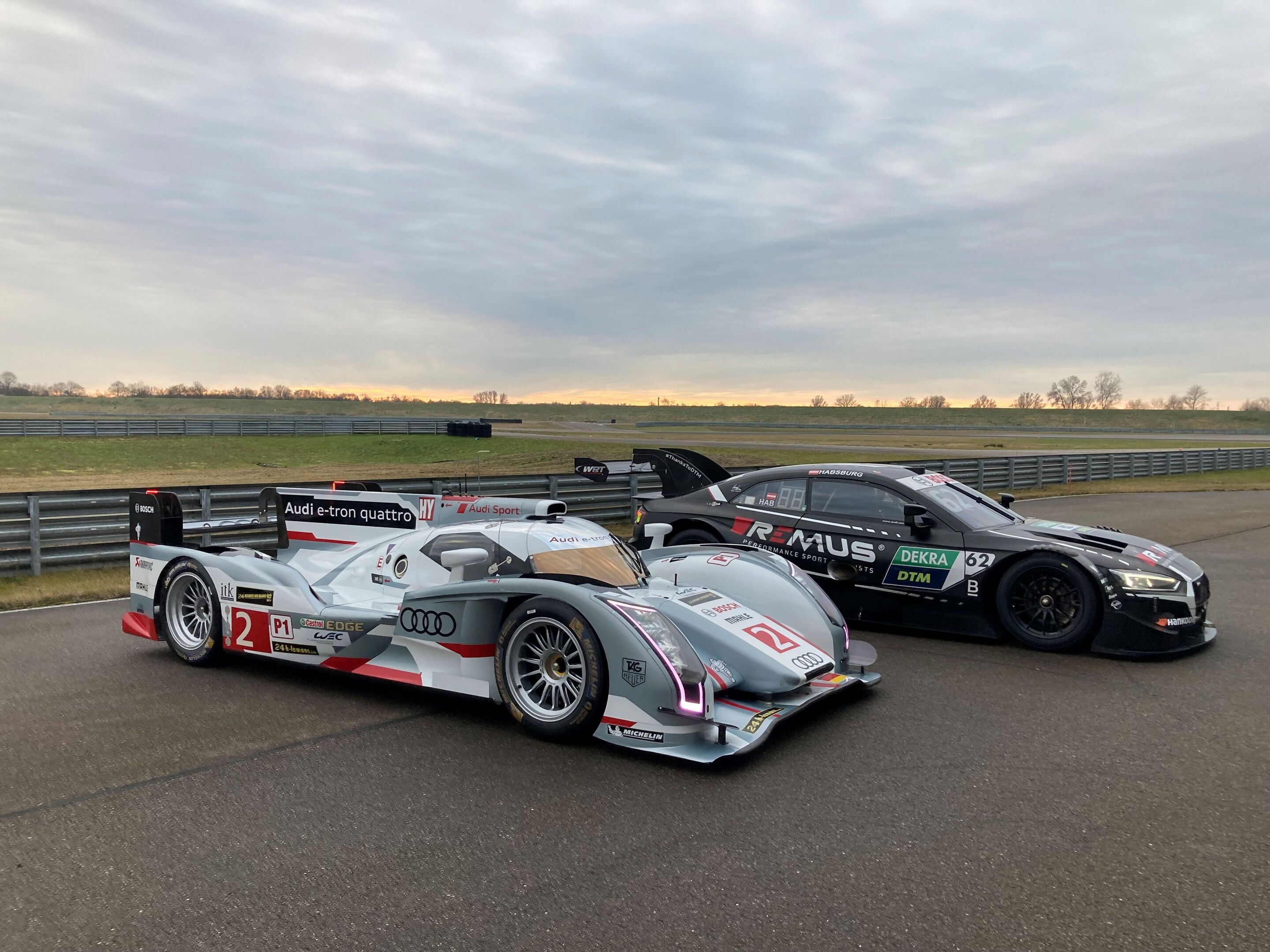 Audi Sport racing legends - Audi Sport is breaking new ground: For the first time in history, chassis from the former factory racing programs in LMP and DTM are available for purchase as drivable cars
