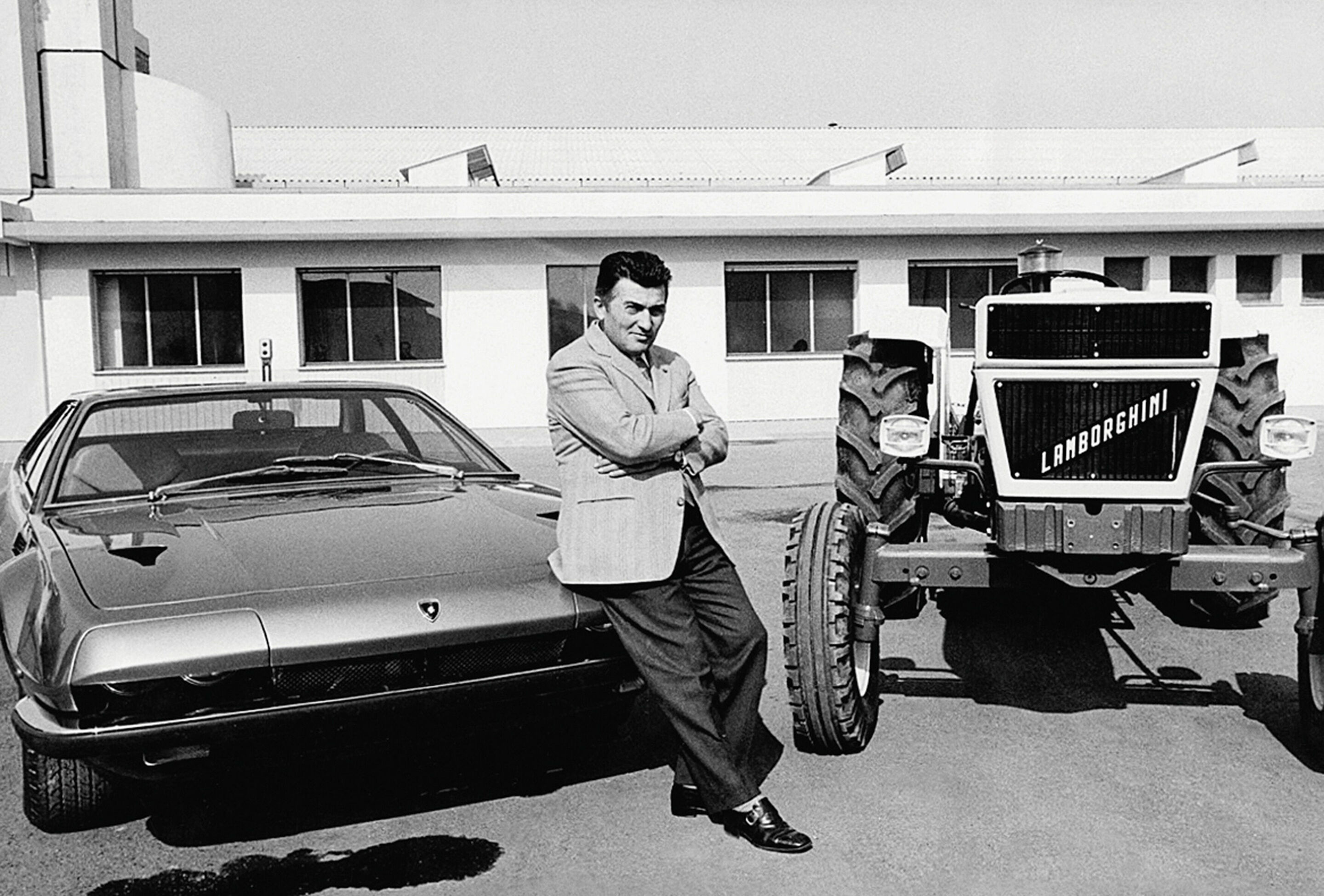 Ferruccio Lamborghini - Ferruccio Lamborghini - After the war, the Italian founded a company in 1948 to produce much-needed tractors. Eleven years later, he fulfills his dream of an uncompromising and powerful sports car. By then, the industrialist is...