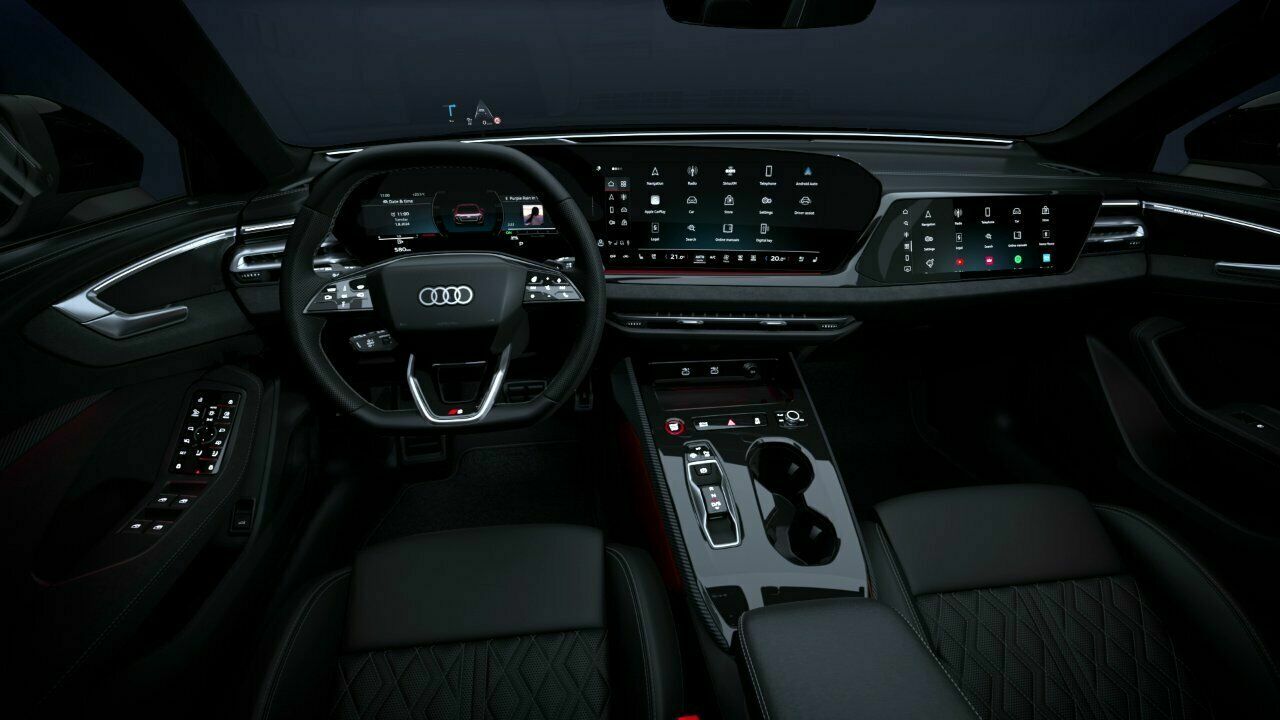 Audi S5 Sedan   Infotainment   Animation