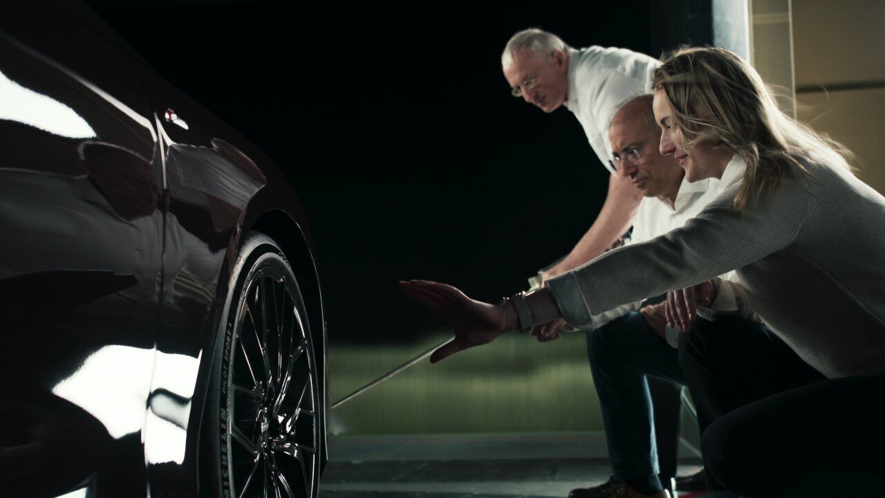 The aerodynamics of the Audi A6 Avant