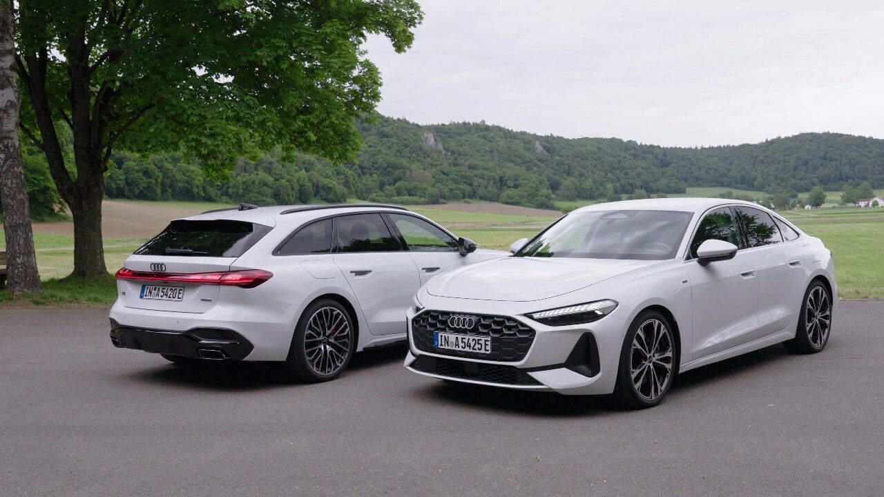 Audi A5 Limousine e-hybrid quattro, Audi A5 Avant e-hybrid quattro – Trailer (On-Location)