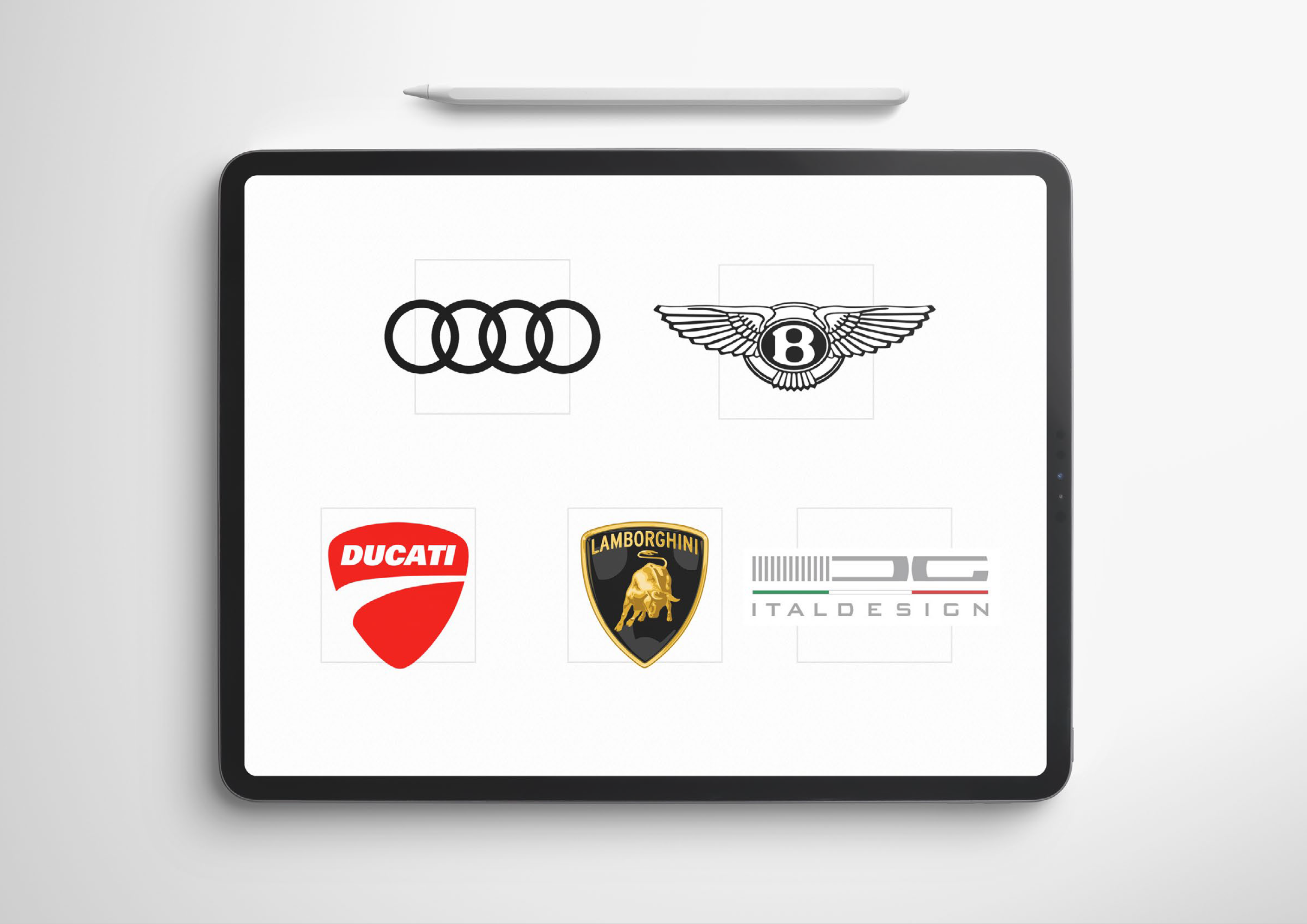 Illustration - Audi Group - Audi Group Logos
